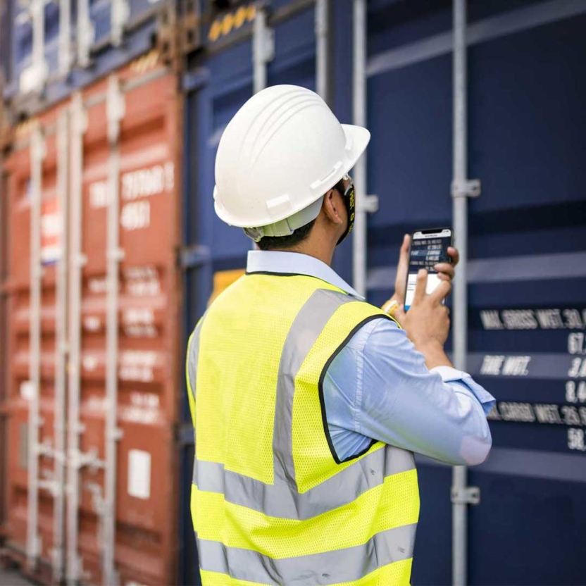 Mobile Serial Number Scanning for Logistics - Shipping Container Scanning - Scan Cargo Containers