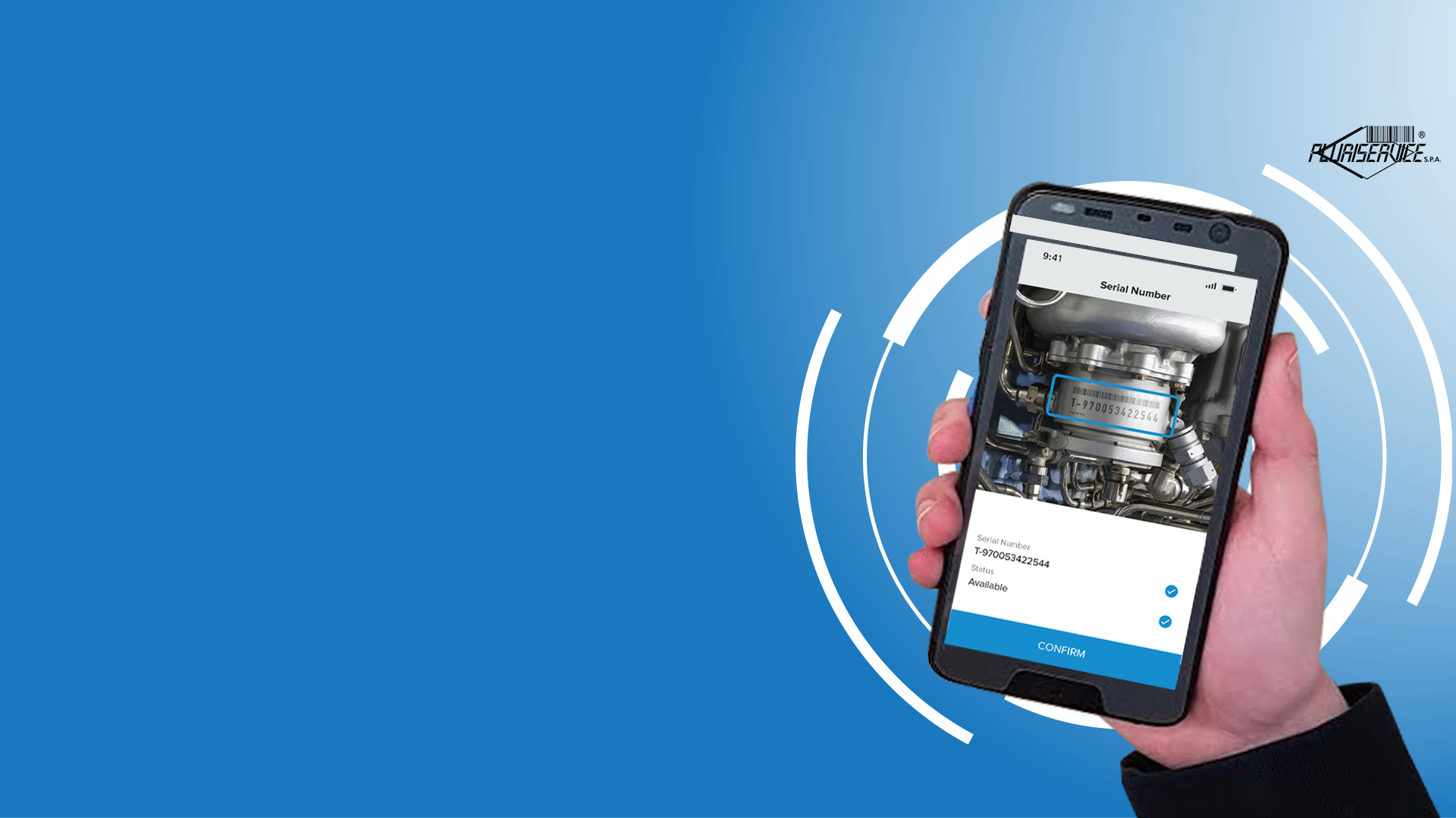 Pluriservice chose Anyline to integrate mobile serial njmber scanning into Denso Wave devices