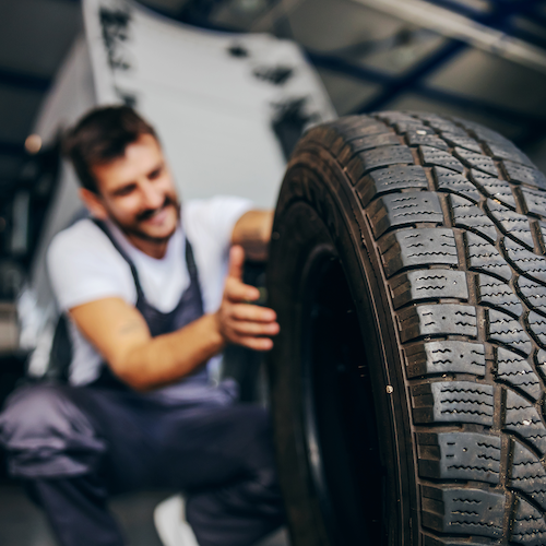 tire and technician